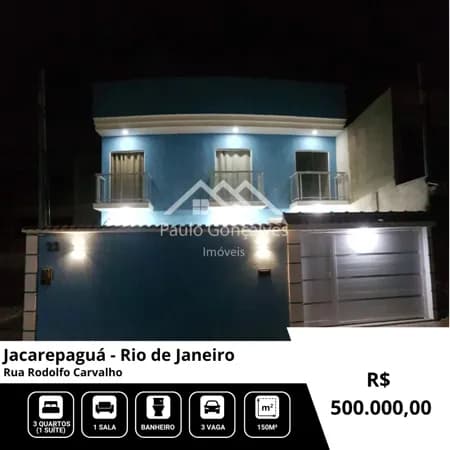 Casa em Rio de Janeiro - Jacarepaguá