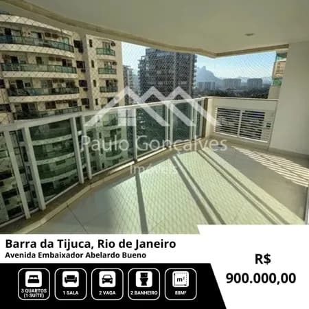 Lindo apartamento na Barra da Tijuca