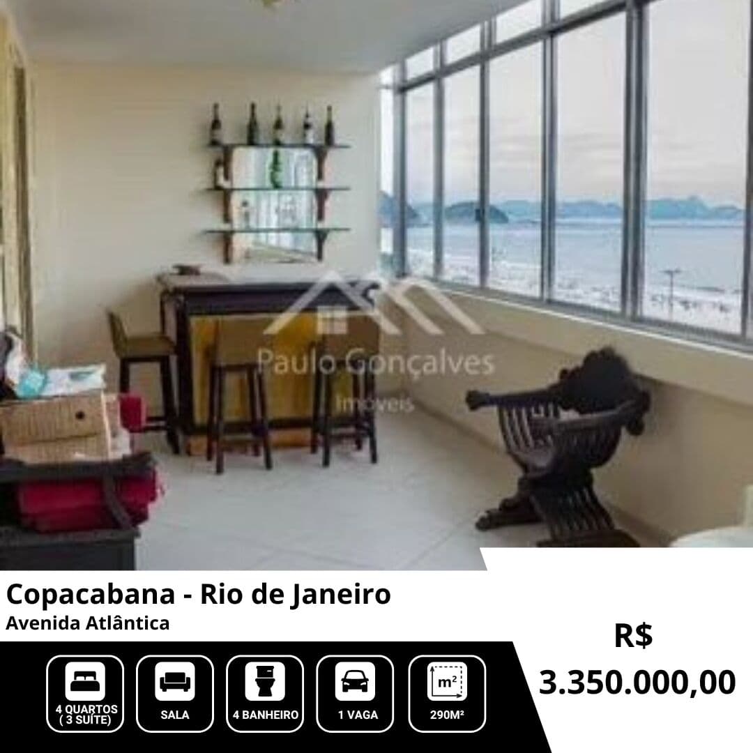 Apartamento em Rio de Janeiro - Copacabana