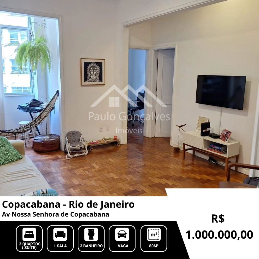 Apartamento em Rio de Janeiro - Copacabana