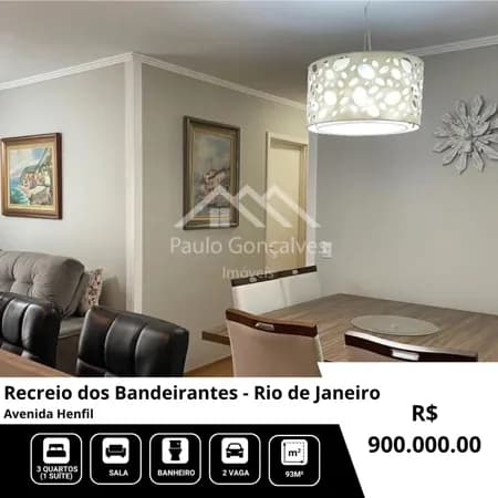 Apartamento em Rio de Janeiro - Recreio dos Bandeirantes