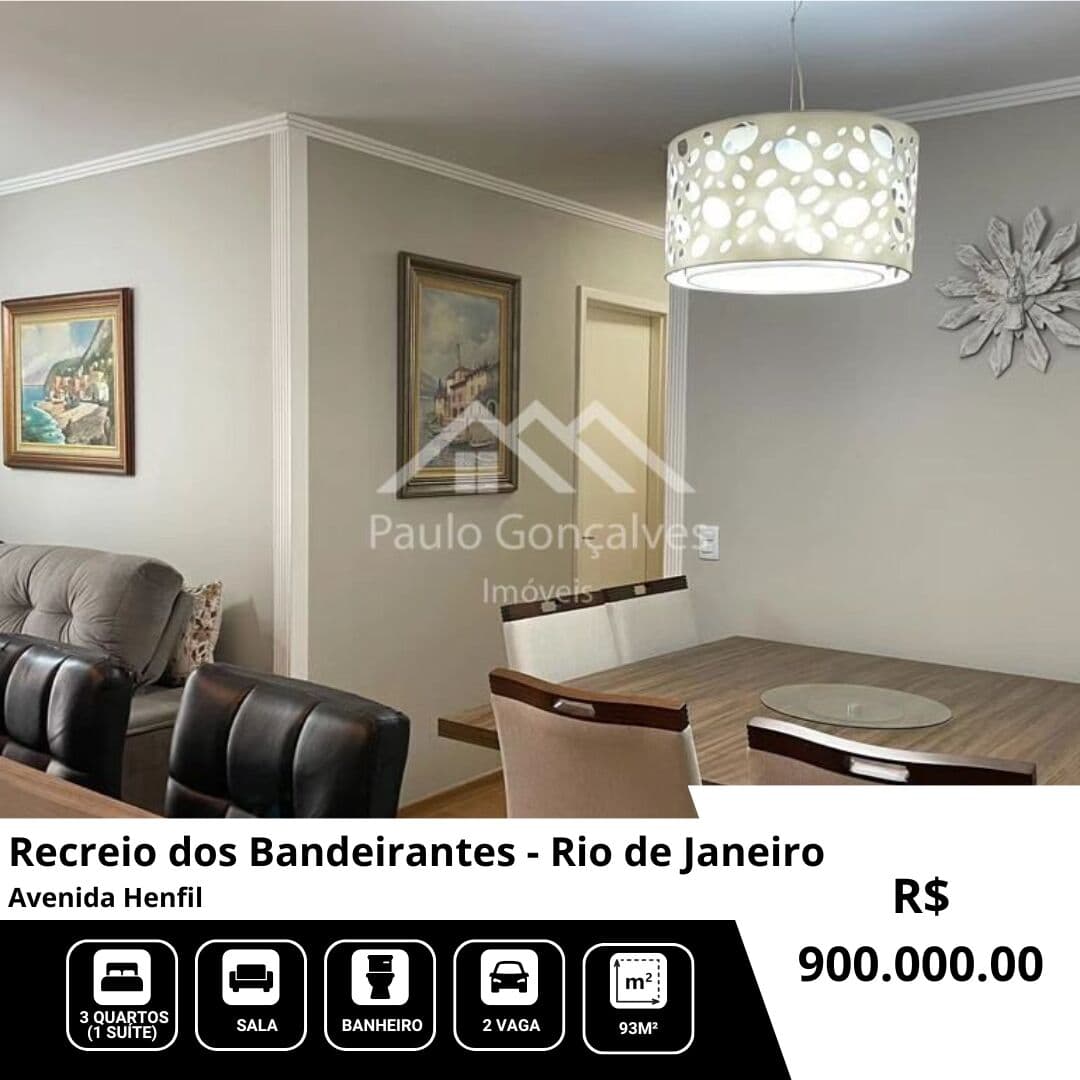 Apartamento em Rio de Janeiro - Recreio dos Bandeirantes