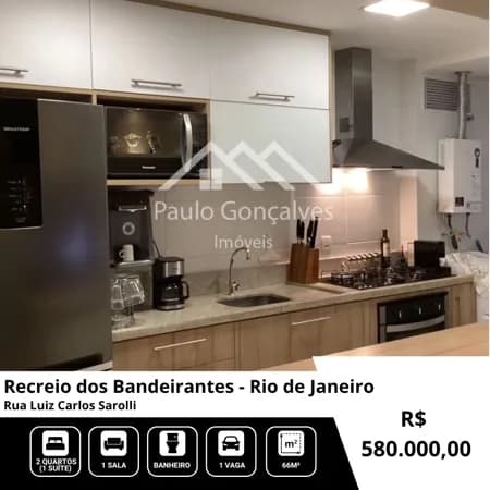Apartamento em Rio de Janeiro - Recreio dos Bandeirantes