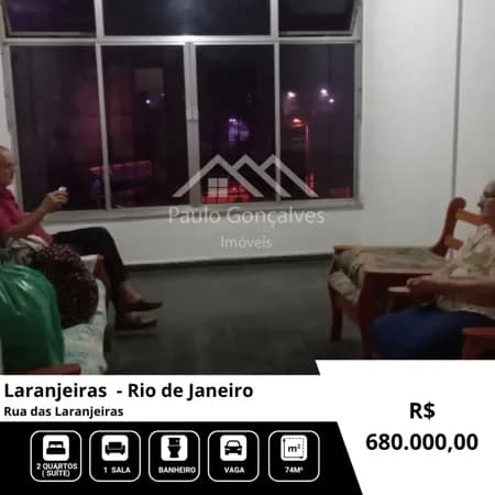 Apartamento em Rio de Janeiro - Laranjeiras