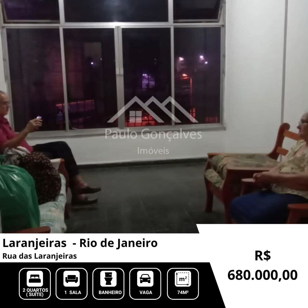 Apartamento em Rio de Janeiro - Laranjeiras