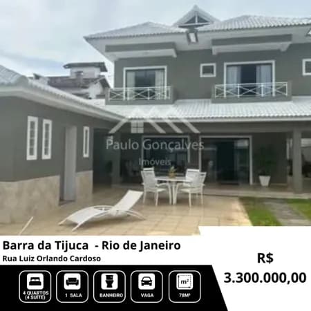 Casa em Rio de Janeiro - Barra da Tijuca