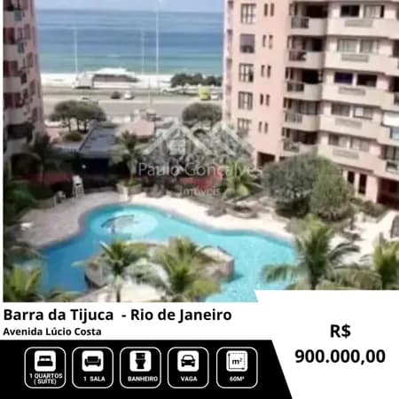 Apartamento em Rio de Janeiro - Barra da Tijuca
