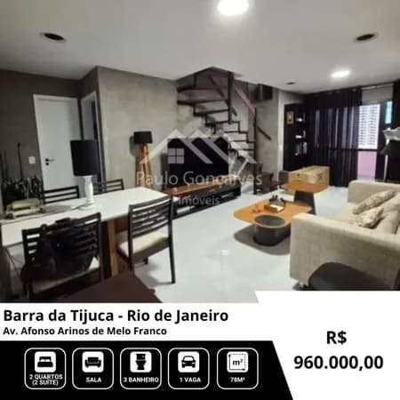 Apartamento em Rio de Janeiro - Barra da Tijuca