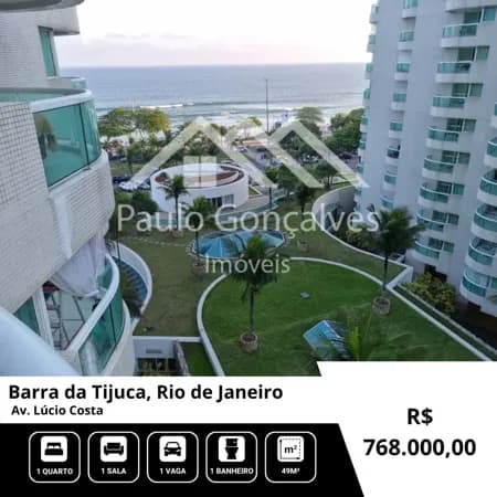 Apartamento Flat na Barra da Tijuca