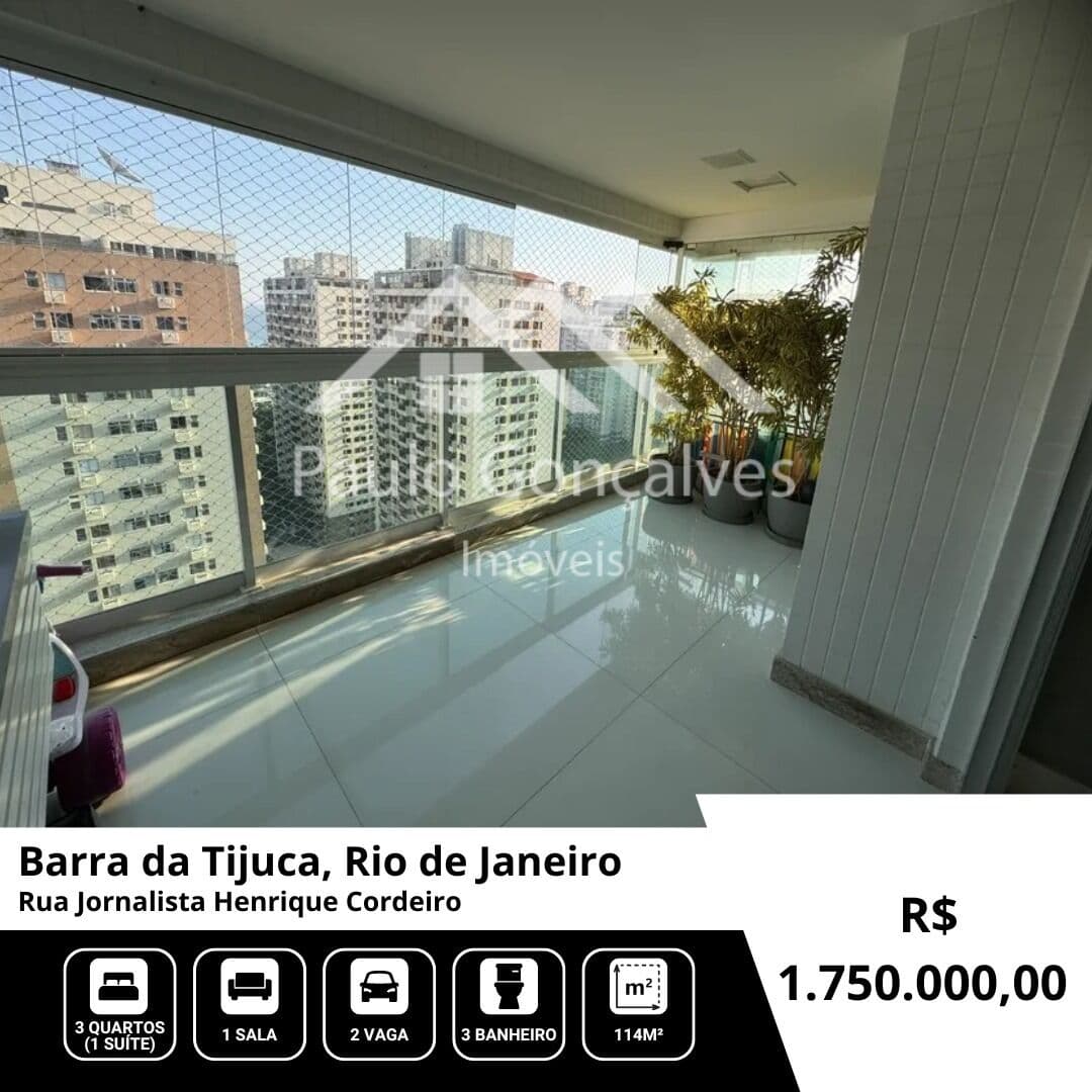 Apartamento na Barra da Tijuca