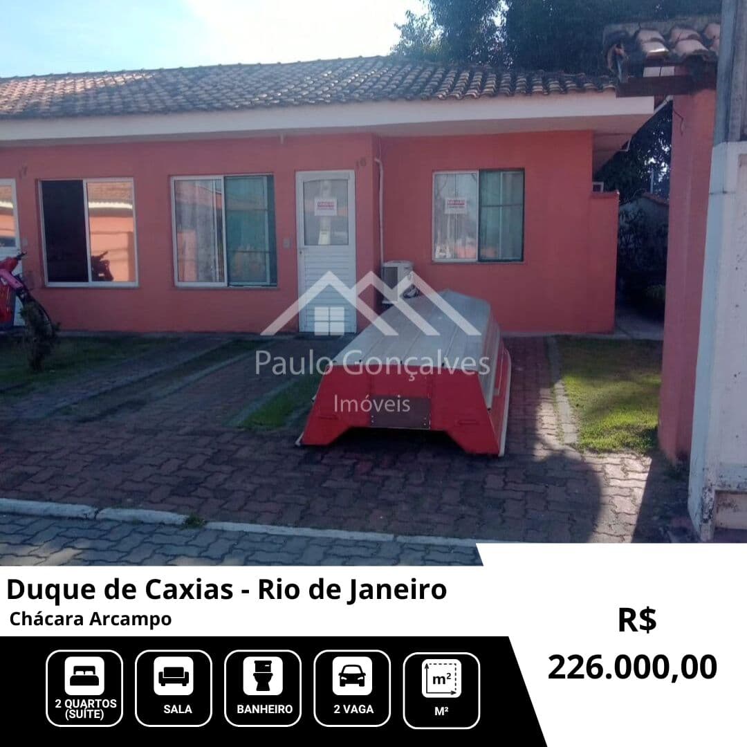 Casa em Duque de Caxias - Chácaras Arcampo