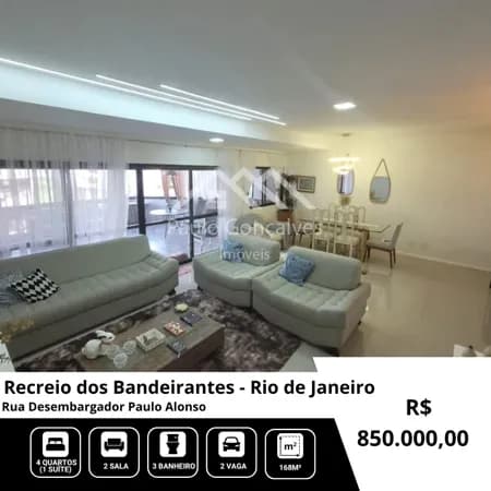 Apartamento em Rio de Janeiro - Recreio dos Bandeir