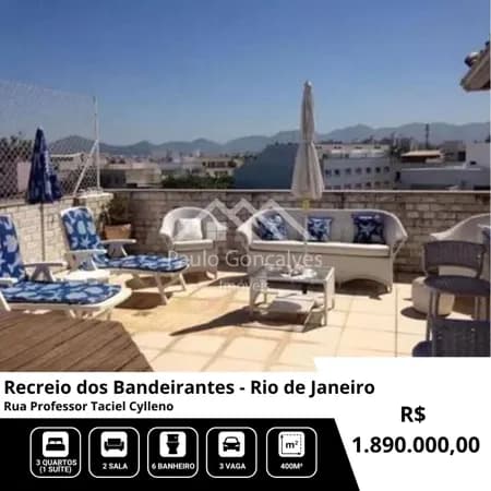 Lindíssima cobertura duplex