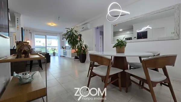 Apartamento de 3 dormitórios a 400m da Praia do Novo Campeche