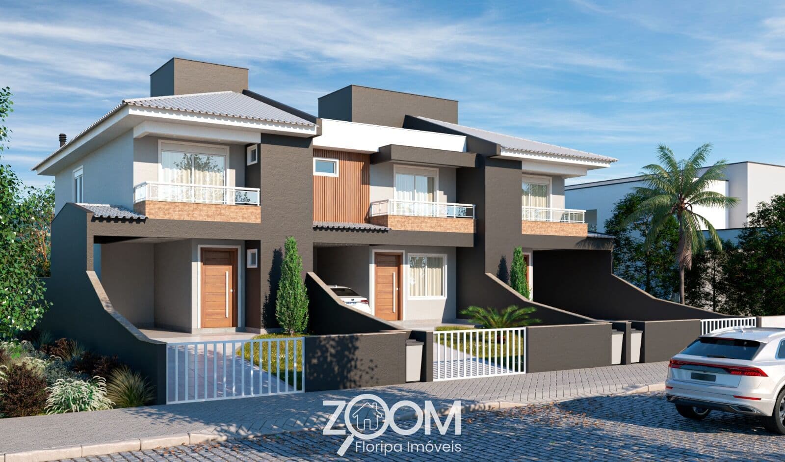 Casas em fase final de construção no Campeche – 3 dormitórios e quintal privativo