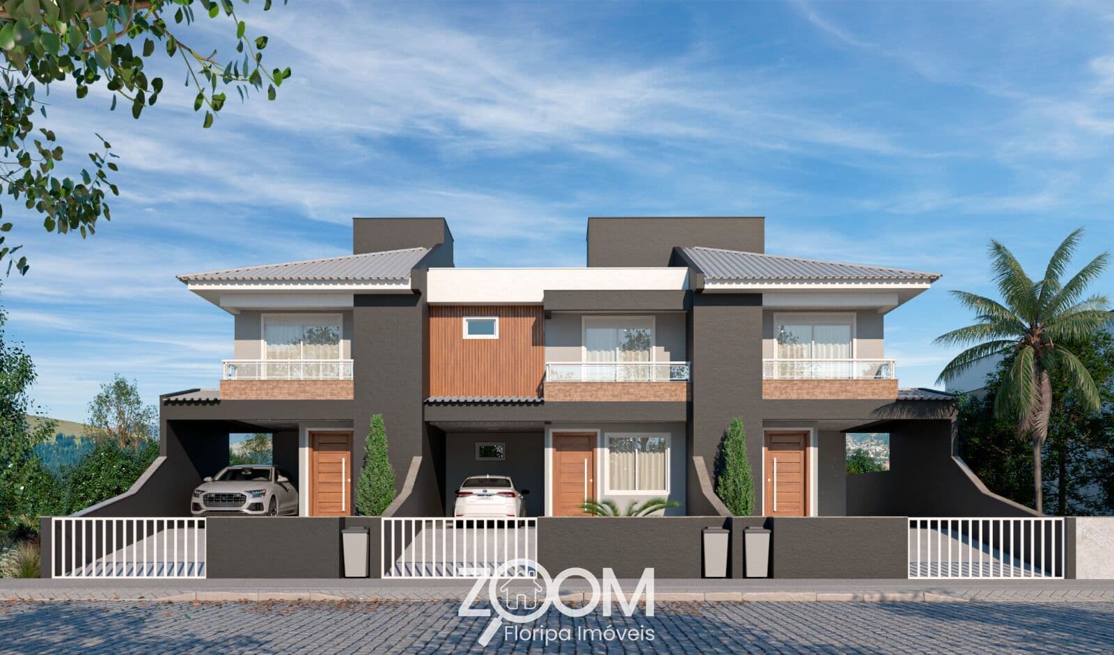 Casa com 2 suítes + closet e dormitório térreo