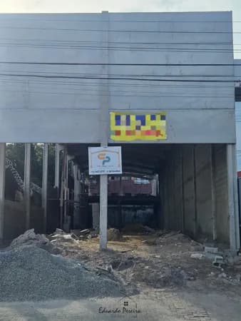 Galpãopara locação de 500 metros no centro de Itanhaém