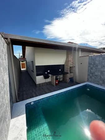 🏡 Casa á venda com Piscina e churrasqueira em Nossa senhora do Sion, Itanhaém/SP