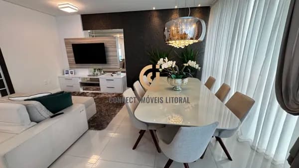 Apartamento em Meia Praia, Itapema/SC - mobiliado 3 suítes