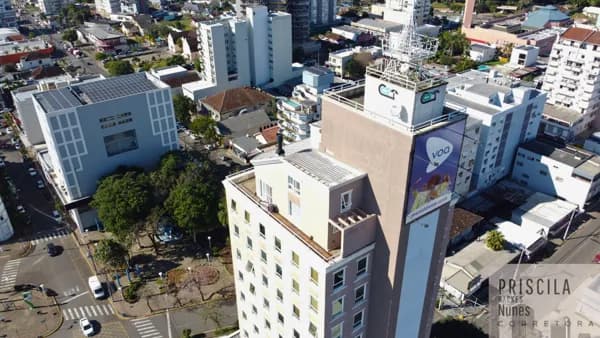 No Centro Empresarial Florêncio Bibiano Trott, Uma Sala comercial de 91,97m², no centro de Campo Bom/RS