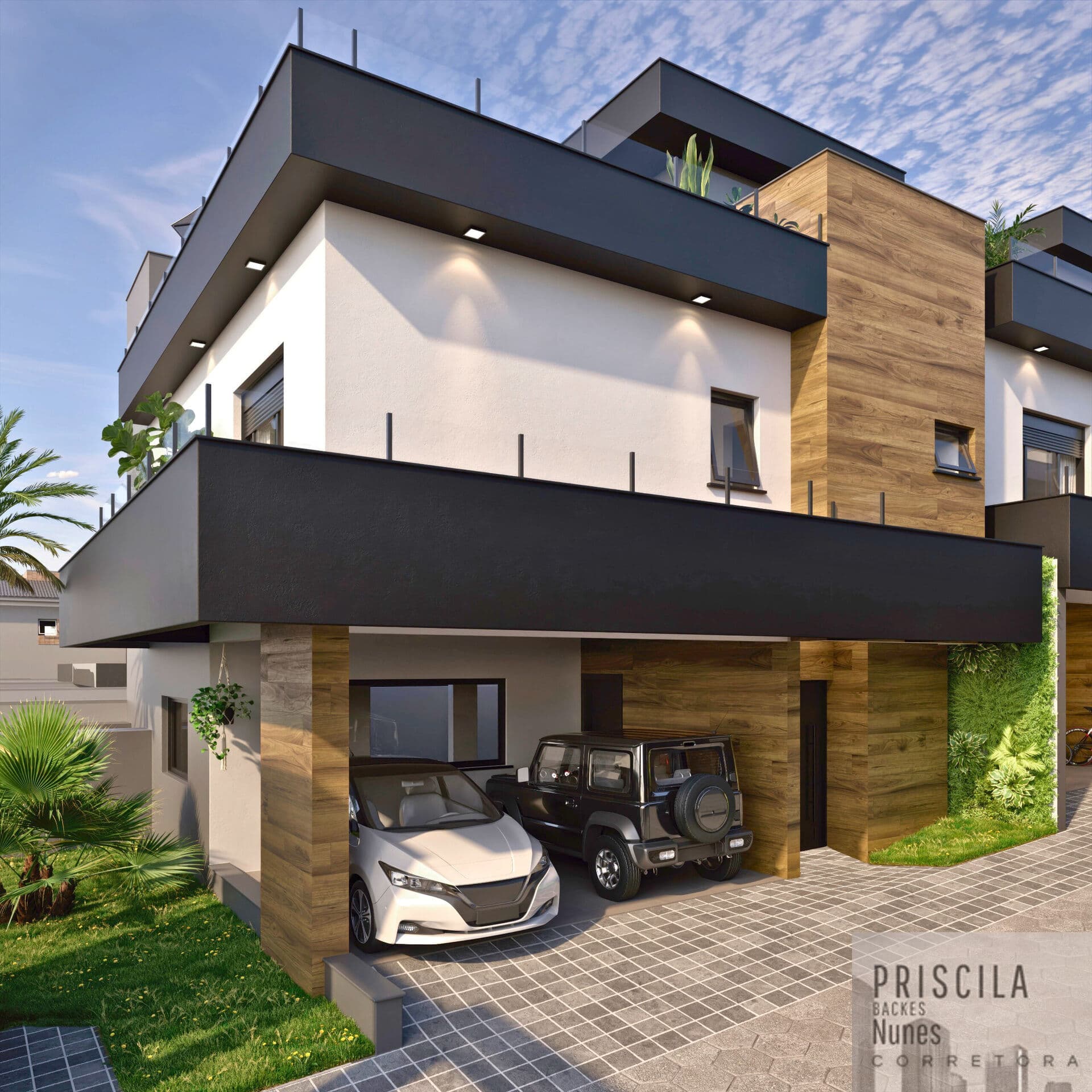 Casa Alto padrão com 241m² de área no Residencial Terrace Caçador em Novo Hamburgo-RS