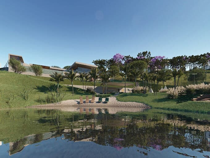 Lote à venda com 370m² no Condomínio Atlântica em Goiná - MG