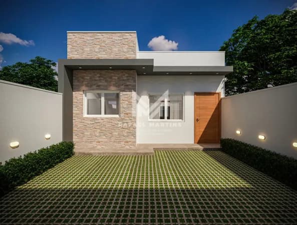 🏡 CASAS NOVAS COM 3 DORMITÓRIOS