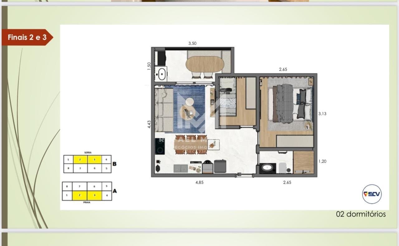 🏖️ Seu apartamento a 100 metros da praia no Porto Novo!