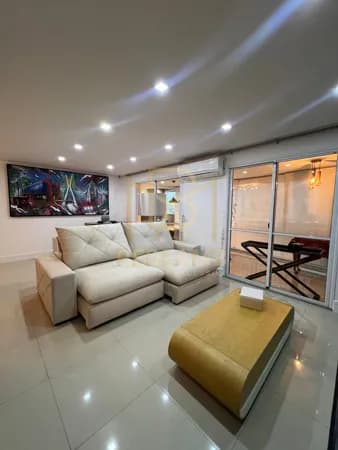Apartamento Alto Padrão com 164m², 03 dormitórios, sendo 03 suítes, Mobiliado - Edifício Mont Blanc - Alphaville - Barueri/SP