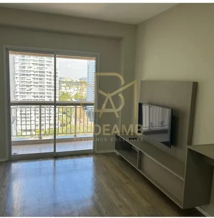 Apartamento 50m² com 1 Dormitório, Móveis Planejados e TV – Barueri/SP