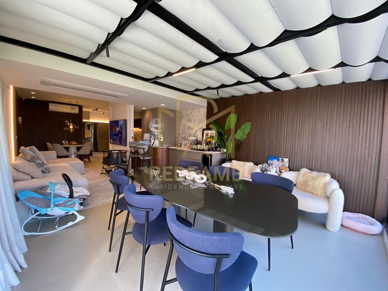Apartamento Garden para alugar Mobiliado de 126m² no Edifício Aruanã 601 - Tamboré, Barueri/SP