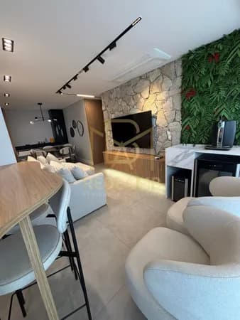 Apartamento Alto Padrão Mobiliado, com 90 m², 03 dormitórios, sendo 01 suíte - Condomínio Wave Alphaville - Barueri/SP