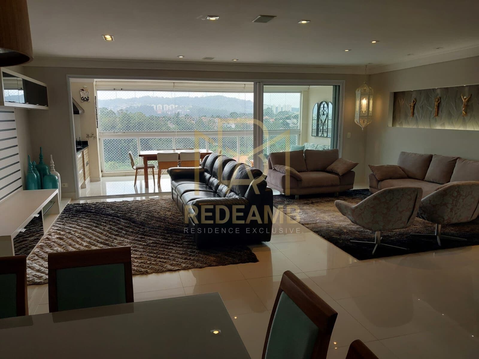 Apartamento Alto Padrão com 182m², 03 dormitórios, sendo 03 suítes, no Edifício Verone - Alphaville, Barueri-SP