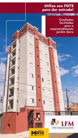 Apartamento em Jardim Saira, Sorocaba/SP