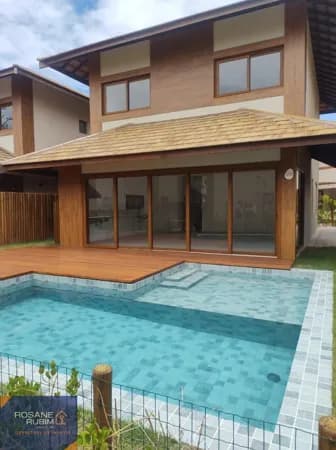 Casa maravilhosa com 200m², com 4 suites, frente para o mar em Itacimirim.