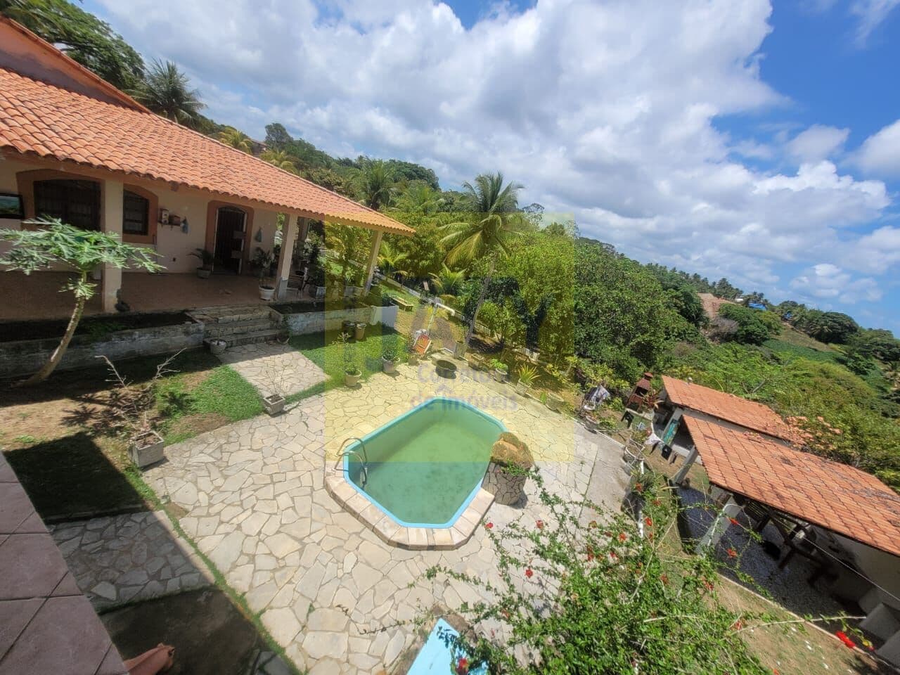 sitio em ouro preto olinda, 1,5 ha, 3st, area de lazer, com piscina fruteiras 1 st, 1 kitnet.