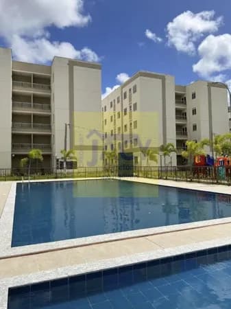 Apartamento em Maranguape 1, 2 qts,1 vg, piscina, sl de festas, financia mh cs mh vd