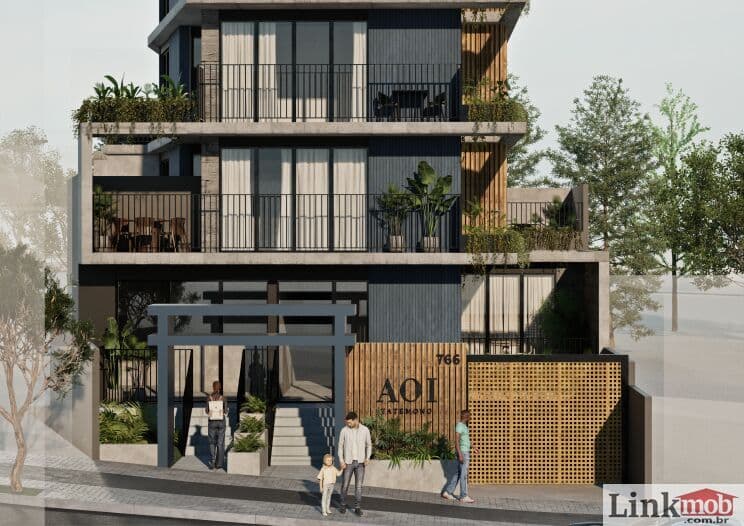 Apto Studio próximo a Praça do Japão - Curitiba