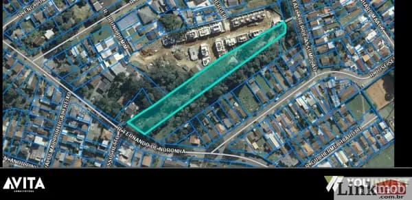 Terreno 5.700 m² — Rua Fernando de Noronha | Permuta no local