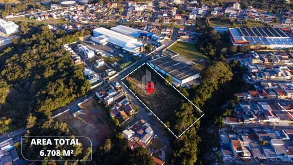 Área, 6708 m² - venda por R$ 4.350.000,00 - Braga - São José dos Pinhais/PR
