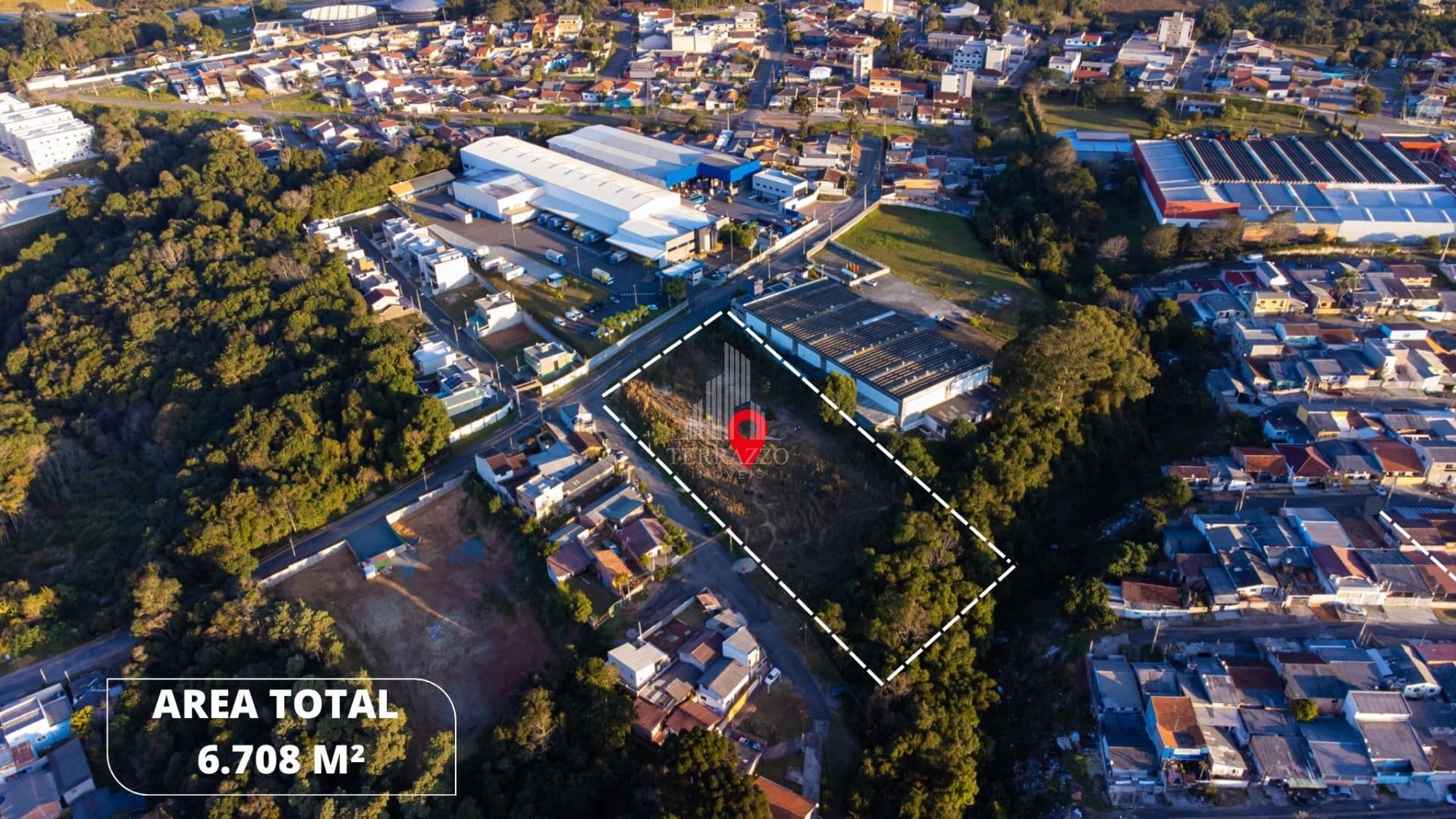 Área, 6708 m² - venda por R$ 4.350.000,00 - Braga - São José dos Pinhais/PR