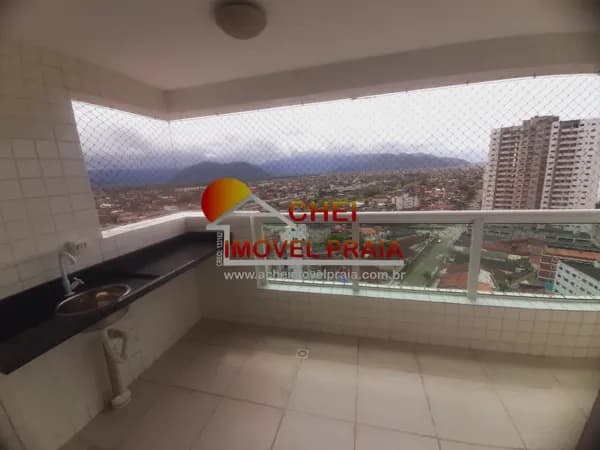 Apartamento pé na areia em Mongaguá