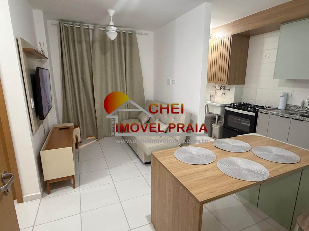Apartamento em Praia Grande - Boqueirão
