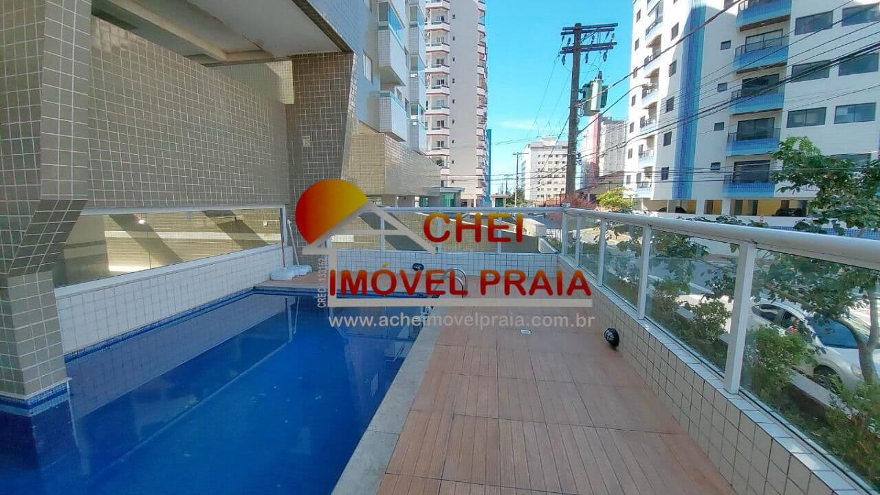 Apartamento frente mar na Nova Mirim