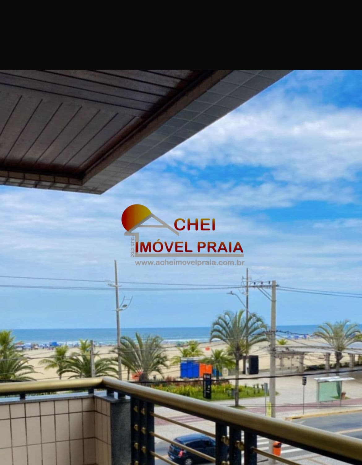 Apartamento frente mar na Guilhermina