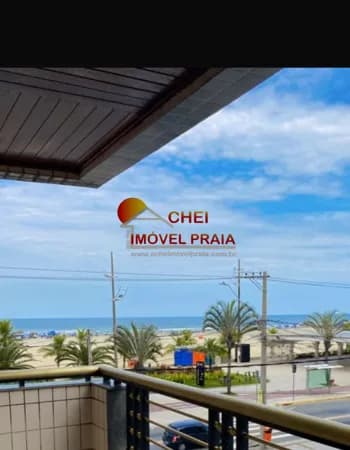 Apartamento frente mar na Guilhermina