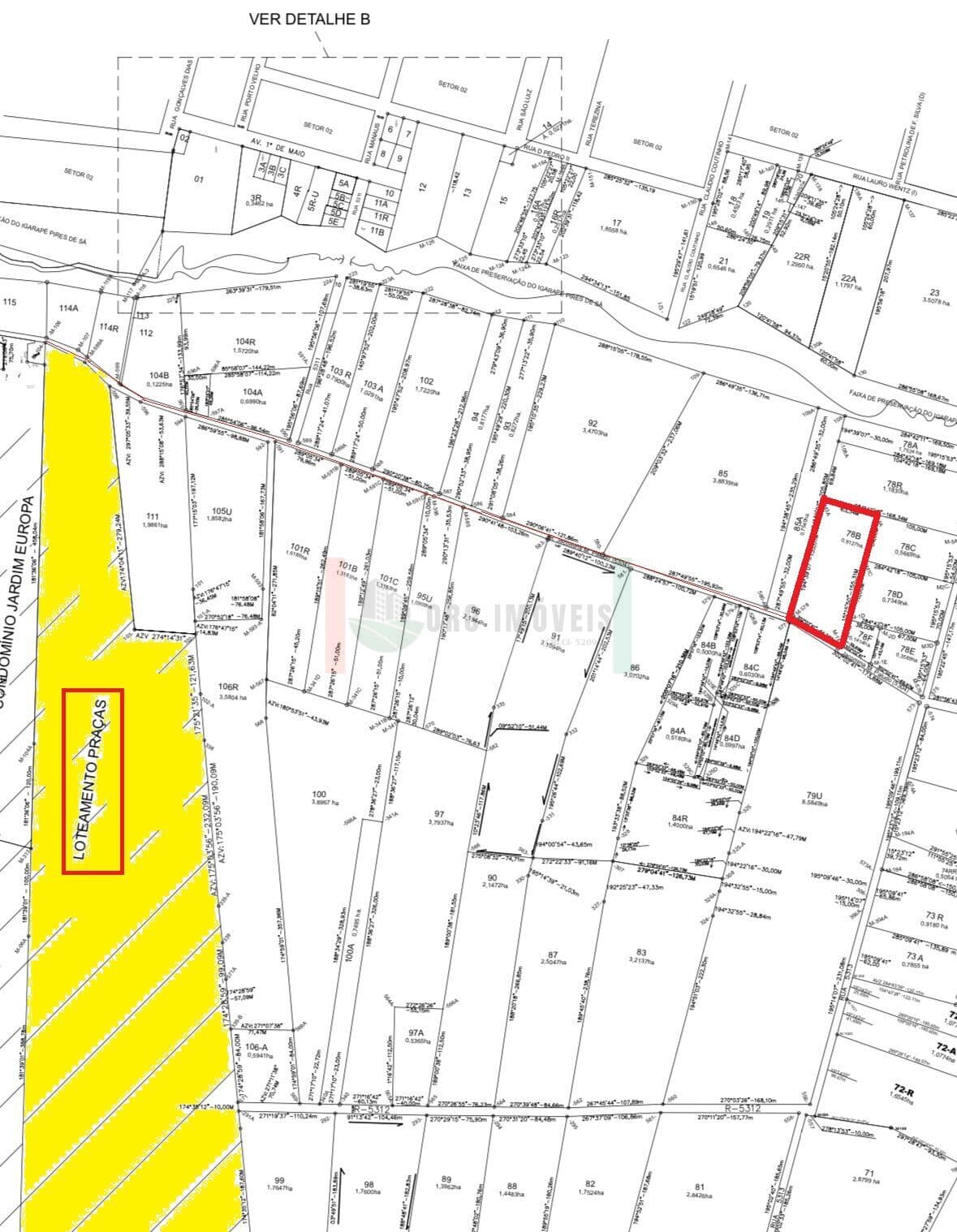 Lote/Terreno em Vilhena - Jardim Pioneiros