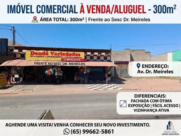 Loja Ponto Comercial em São João Del Rei, Cuiabá/MT