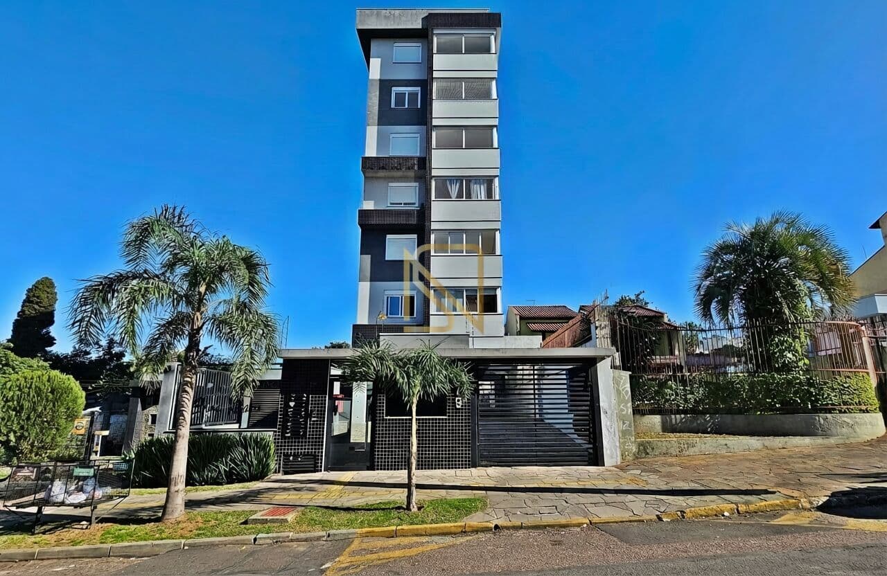 Apartamento semimobiliado e decorado no Centro de Esteio