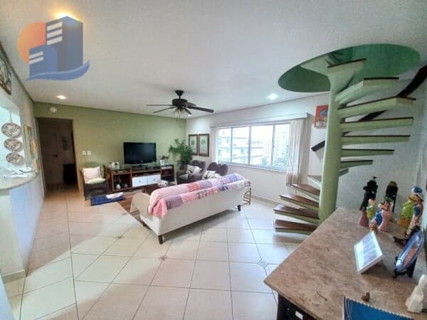 Cobertura Duplex Lado Praia!